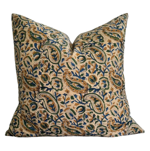 Designer Portland Pillow Cover in Paisley