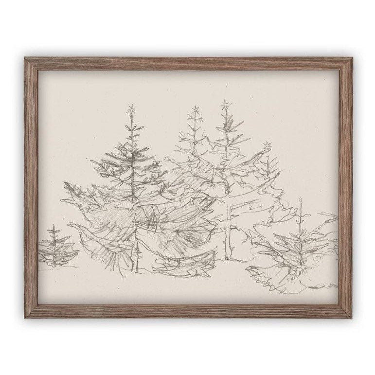 Framed Canvas Art #CH-309