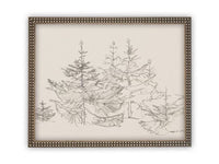 Framed Canvas Art #CH-309