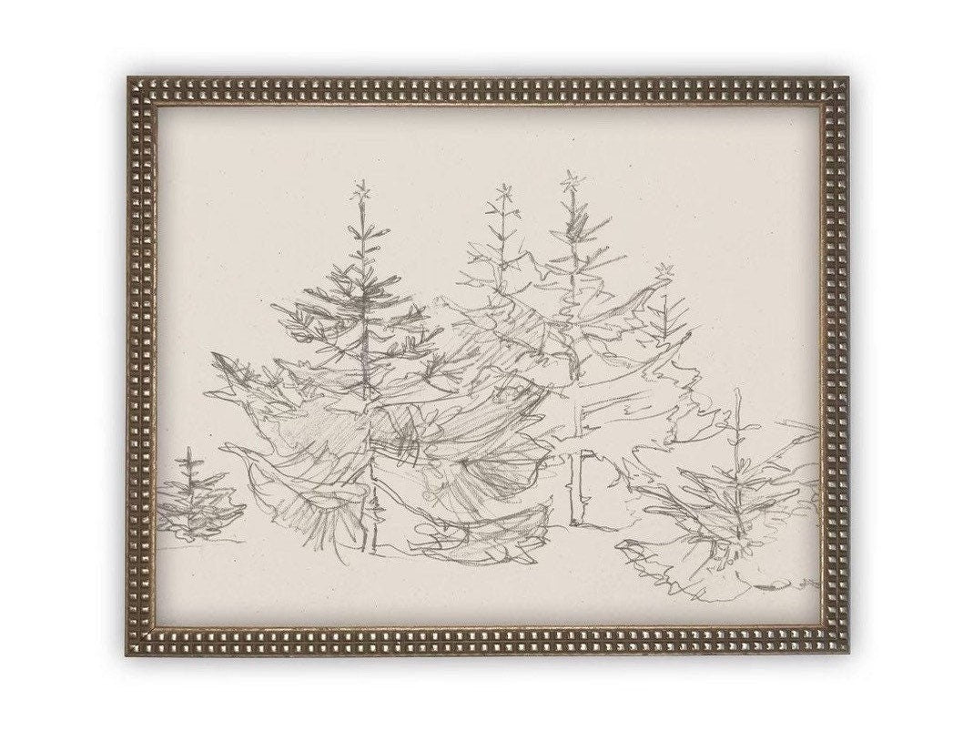 Framed Canvas Art #CH-309