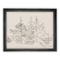 Framed Canvas Art #CH-309