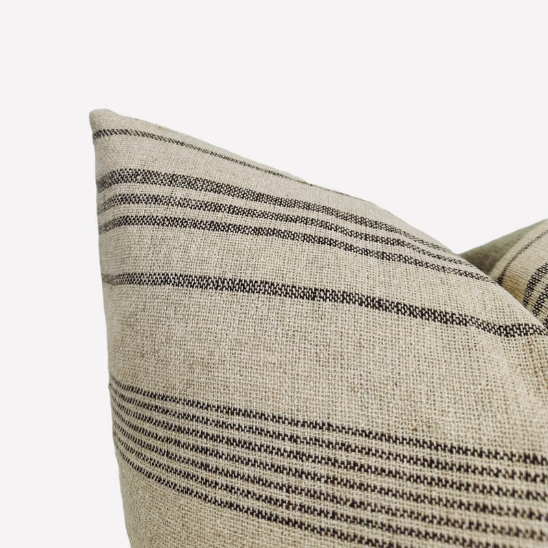 Designer "George" Striped Pillow Cover