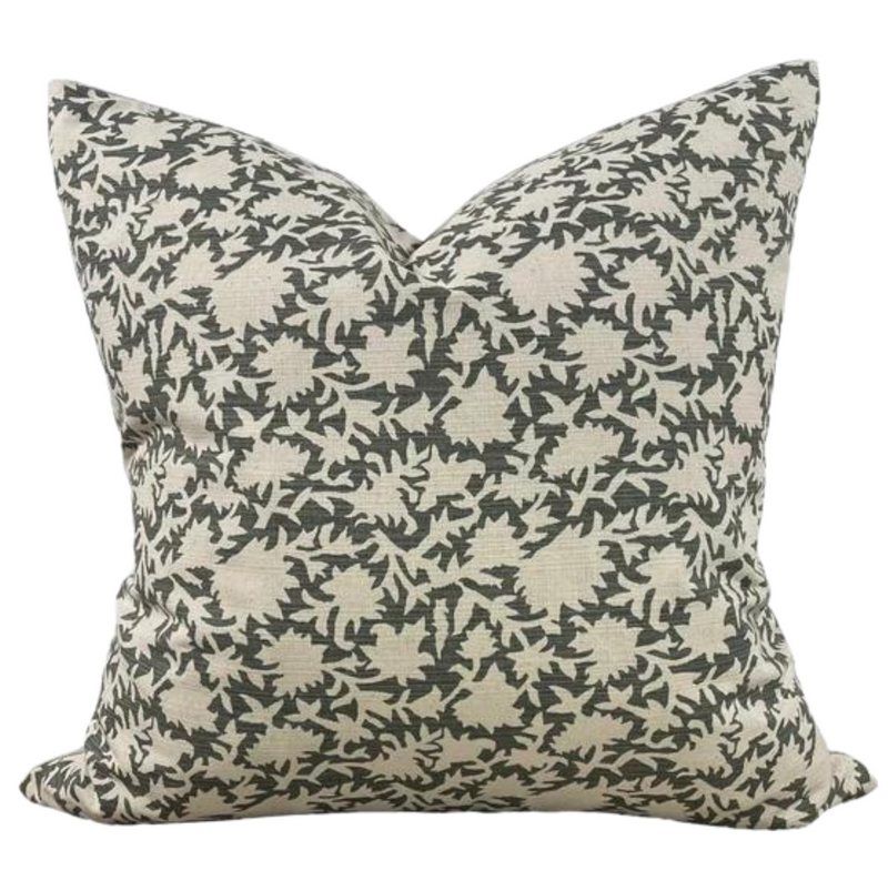Designer Willows Floral Pillow Cover