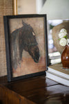 Vintage Framed Canvas Art #A-186