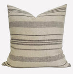 Designer "George" Striped Pillow Cover