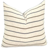 Designer "Weston" Chiangmai Brown and Gray Striped Pillow Cover