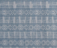 READY TO SHIP Peter Dunham Addis Designer Pillow Cover in Mist Blue // Decorative Pillow Cover // Indigo Blue Throw Pillows // Tribal Pillow