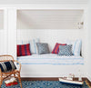 READY TO SHIP Peter Dunham Designer Pillows // Peterazzi in Indigo Throw Pillow // Decorative Pillow Covers // Blue throw pillow // Boutique