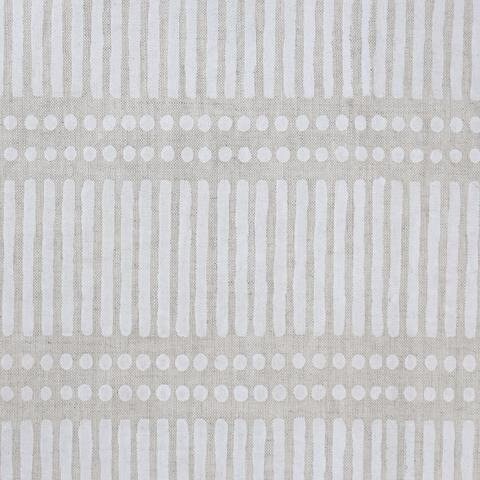 Walter G Textiles Dash Dot Chalk Linen
