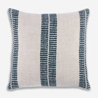READY TO SHIP Designer Clay McLaurin Band Pillow Cover in Indigo // Indigo Blue Throw Pillow // Trendy Modern Throw Pillows