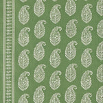 Peter Dunham OUTDOOR Pillow Cover Kashmir Paisley in Green