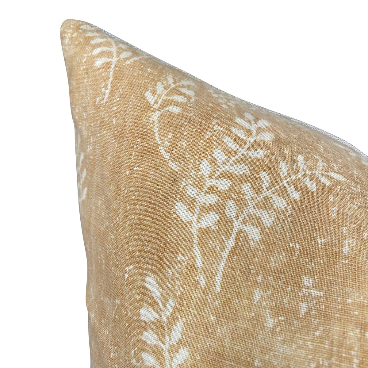 READY TO SHIP Designer Aida in Bloom Pillow Cover // Modern Farmhouse Decor Pillow // Vintage Linen // High End Linen Pillow