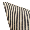 READY TO SHIP Chiangmai Native Cotton Black and White Stripe "Belmont" Pillow Cover // Black white pillows // Decorative Throw Pillows