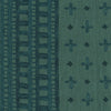READY TO SHIP Designer Amun Border Pillow in Juniper // Decorative Throw Pillows // Cross Pillow // Accent Pillows // Teal Turquoise Pillows