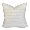 Chiangmai Native Cotton Cream Stripe Pillow Cover Calistoga