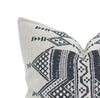 Peter Dunham OUTDOOR Pillow Cover Mombasa Black on Natural
