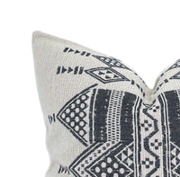 Peter Dunham OUTDOOR Pillow Cover Mombasa Black on Natural