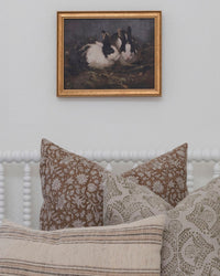 Safari in Tan Umber Pillow Cover