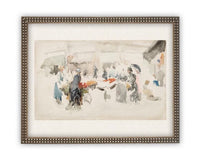 Framed Canvas Art #LAN-169