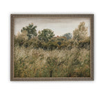 READY to SHIP 16X20 Vintage Framed Canvas Art // Framed Vintage Print // Vintage Landscape Meadow // Farmhouse print //#LAN-122