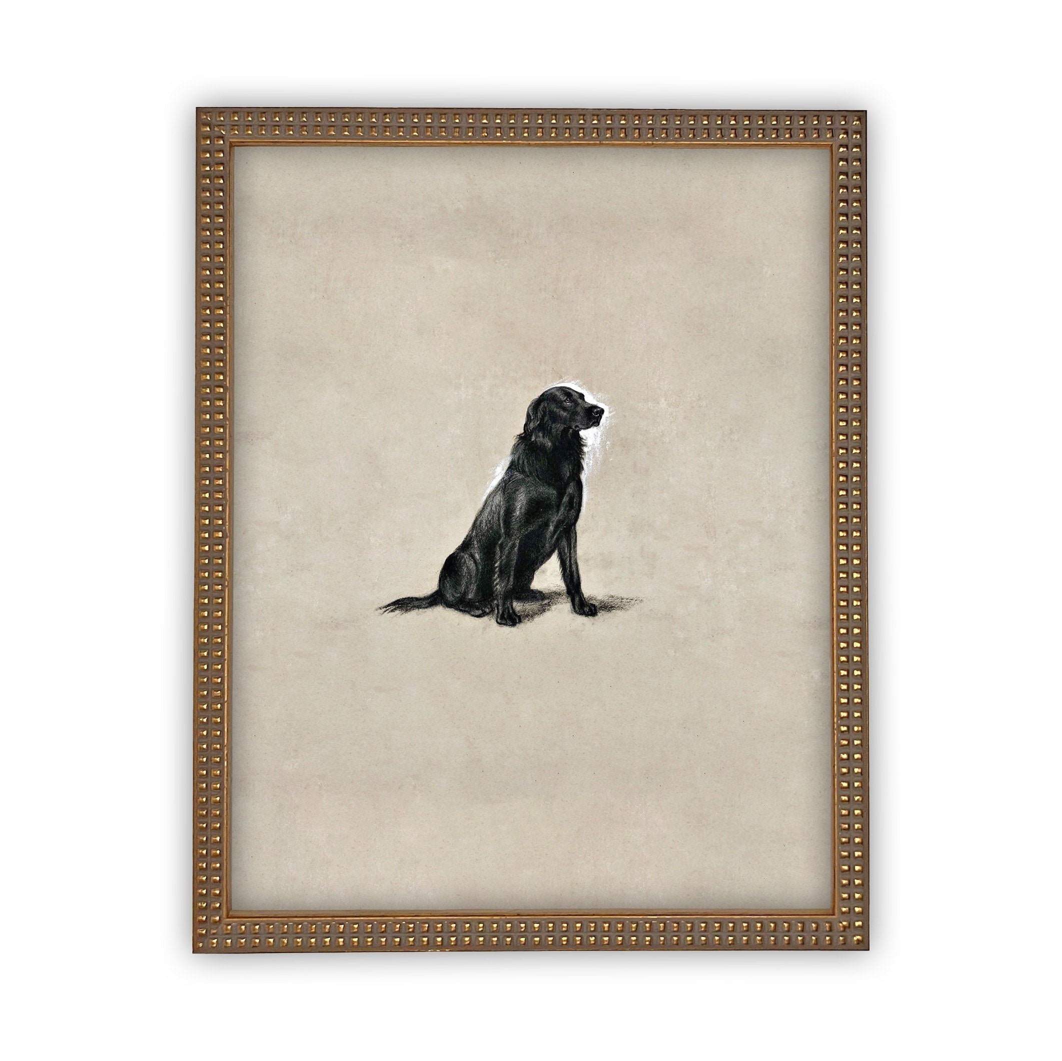 Ready To Ship 11X14 Vintage Framed Canvas Art #A-118
