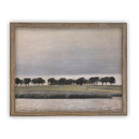 READY to SHIP 8X10 Vintage Framed Canvas Art // Framed Vintage Print //Framed Landscape Art // Modern Farmhouse print //#LAN-102