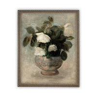 READY to SHIP 11x14 Vintage Framed Canvas Art #BOT-126