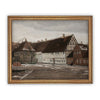 Vintage Framed Canvas Art #ARC-108
