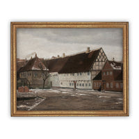 Vintage Framed Canvas Art #ARC-108