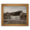 Vintage Framed Canvas Art #ARC-108