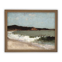 READY to SHIP 11X14 Vintage Framed Canvas Art #COAS-155