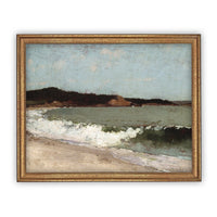 READY to SHIP 11X14 Vintage Framed Canvas Art #COAS-155
