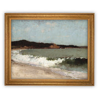READY to SHIP 11X14 Vintage Framed Canvas Art #COAS-155