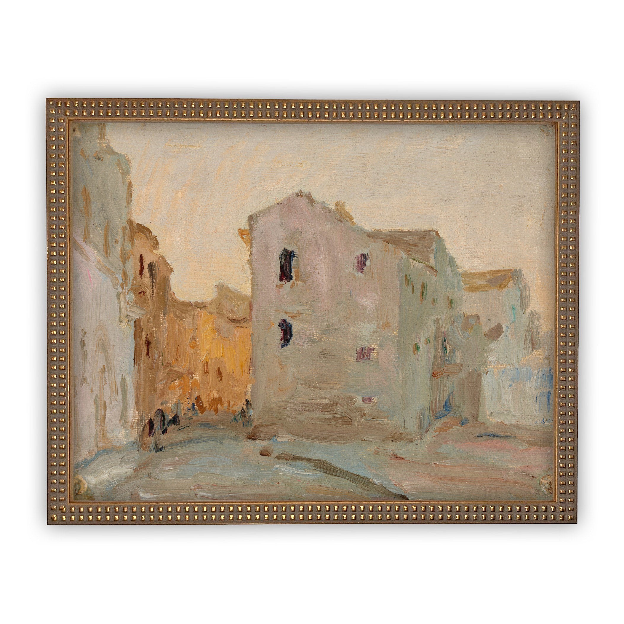 READY to SHIP 18X24 Vintage Framed Canvas Art #ARC-113