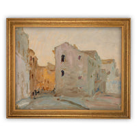 READY to SHIP 18X24 Vintage Framed Canvas Art #ARC-113