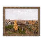 READY to SHIP 11x14 Vintage Framed Canvas Art // Framed Vintage Print // Autumn Fall Landscape // Farmhouse print //#LAN-113