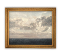 READY to SHIP 11X14 Vintage Framed Canvas Art #COAS-153