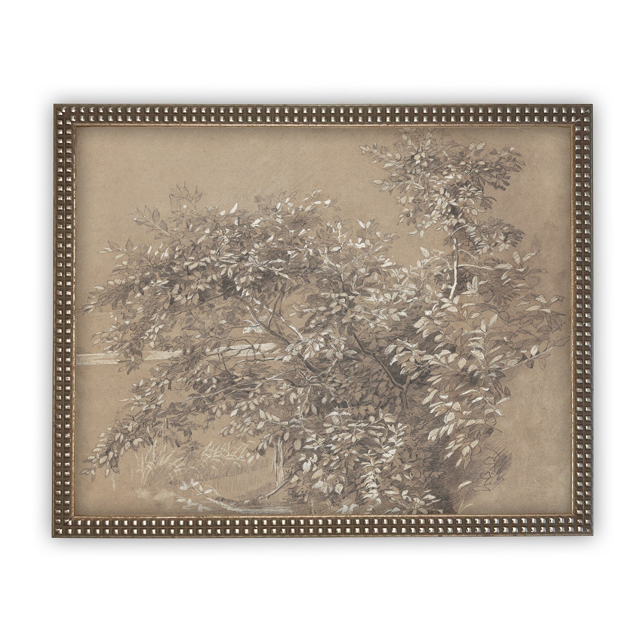 READY to SHIP 30x40 Vintage Framed Canvas Art #BOT-112