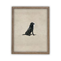 Ready To Ship 11X14 Vintage Framed Canvas Art #A-118