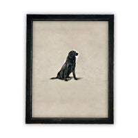 Ready To Ship 11X14 Vintage Framed Canvas Art #A-118