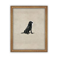 Ready To Ship 11X14 Vintage Framed Canvas Art #A-118