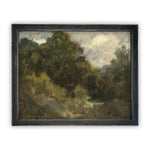 Vintage Framed Canvas Landscape Art #LAN-176