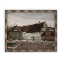 Vintage Framed Canvas Art #ARC-108