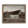 Vintage Framed Canvas Art #ARC-108