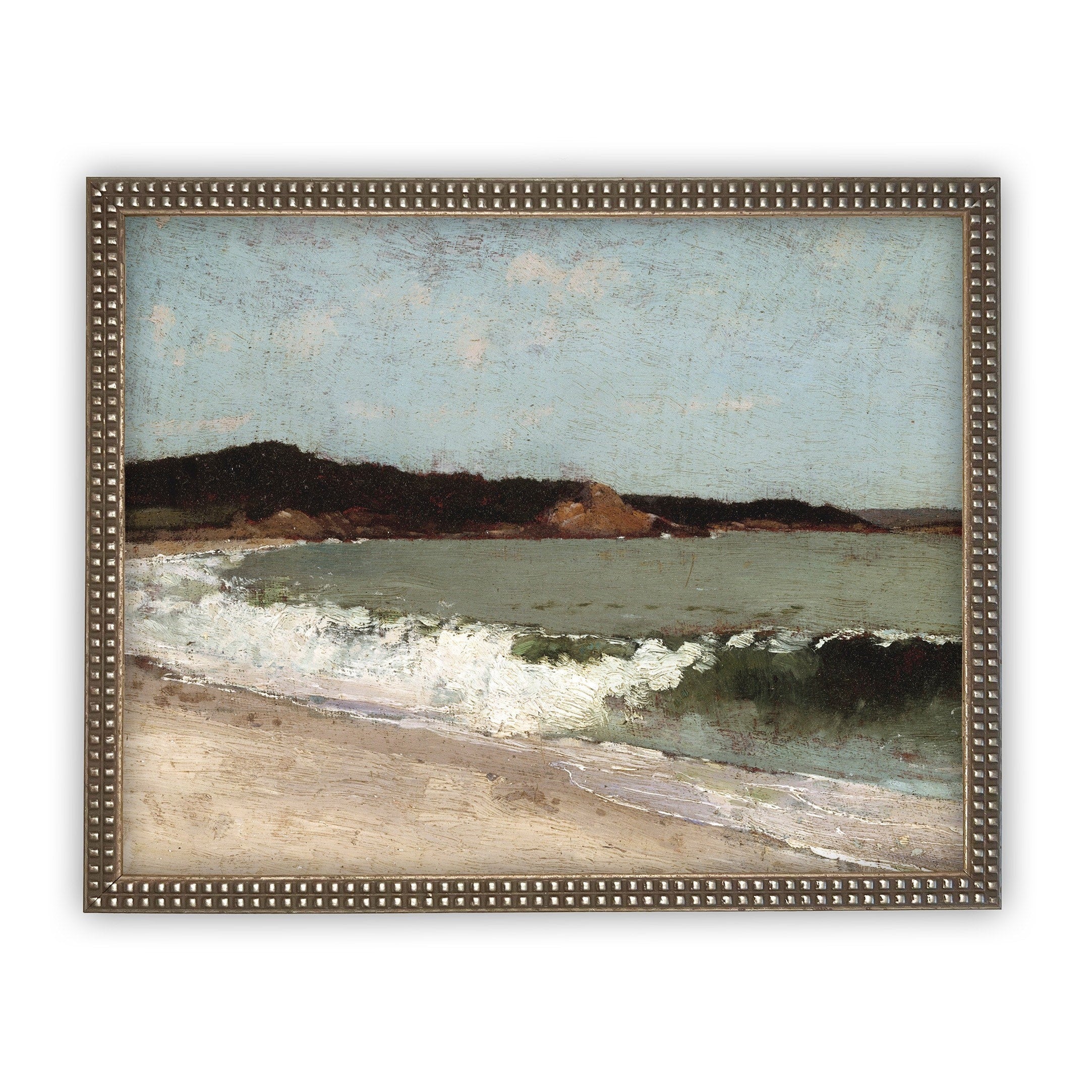 READY to SHIP 11X14 Vintage Framed Canvas Art #COAS-155
