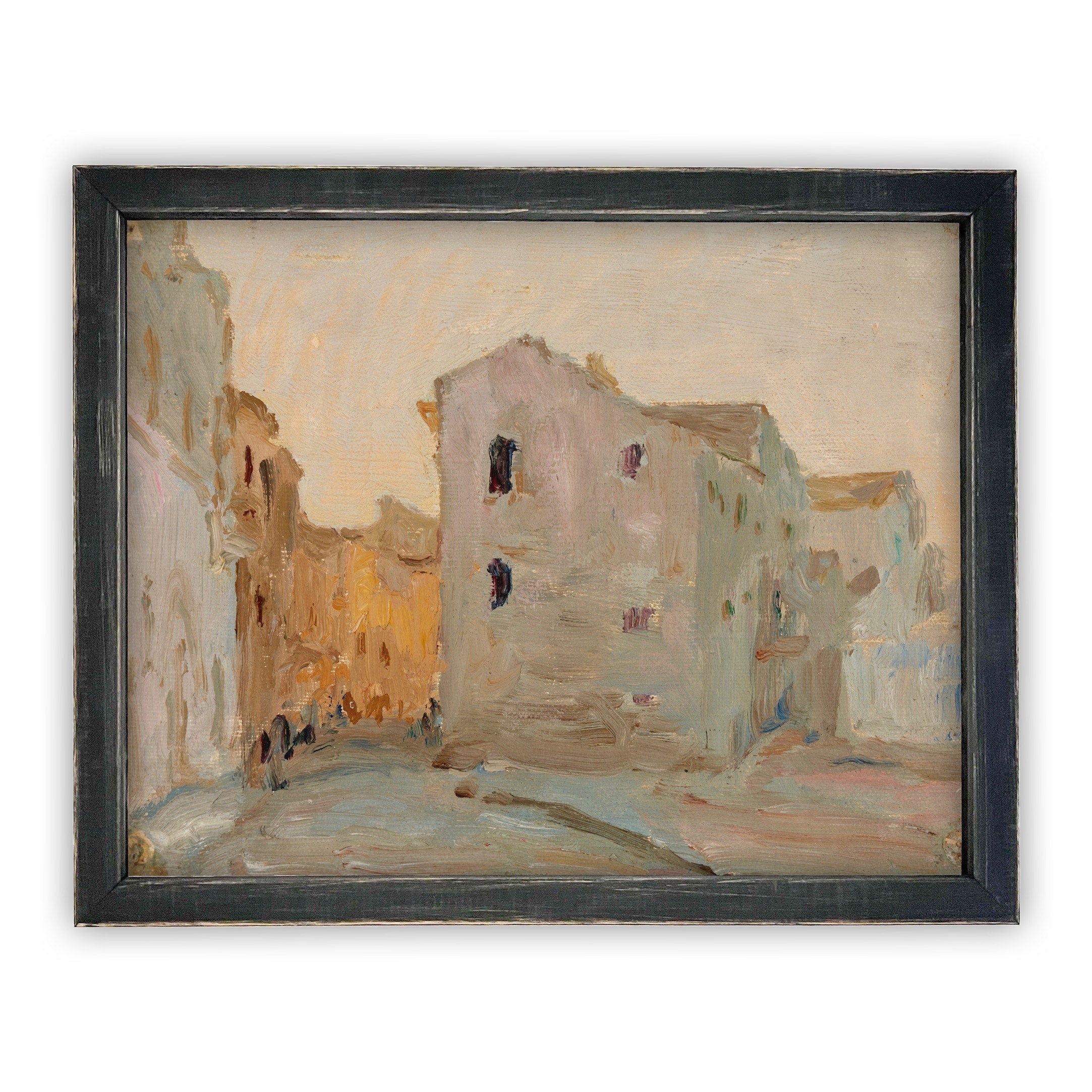 READY to SHIP 18X24 Vintage Framed Canvas Art #ARC-113
