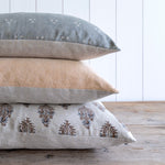 Designer "Monrovia" Sahara Motif Natural Pillow Cover