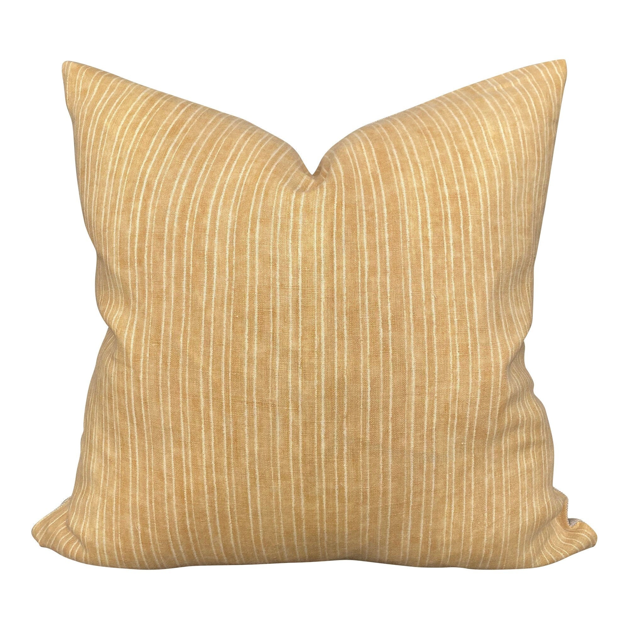READY TO SHIP Designer Tristan in Bloom Pillow Cover // Modern Farmhouse Decor Pillow // Vintage Linen // High End Linen Pillow