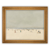 READY to SHIP 16x20 Vintage Framed Canvas Art #COAS-196