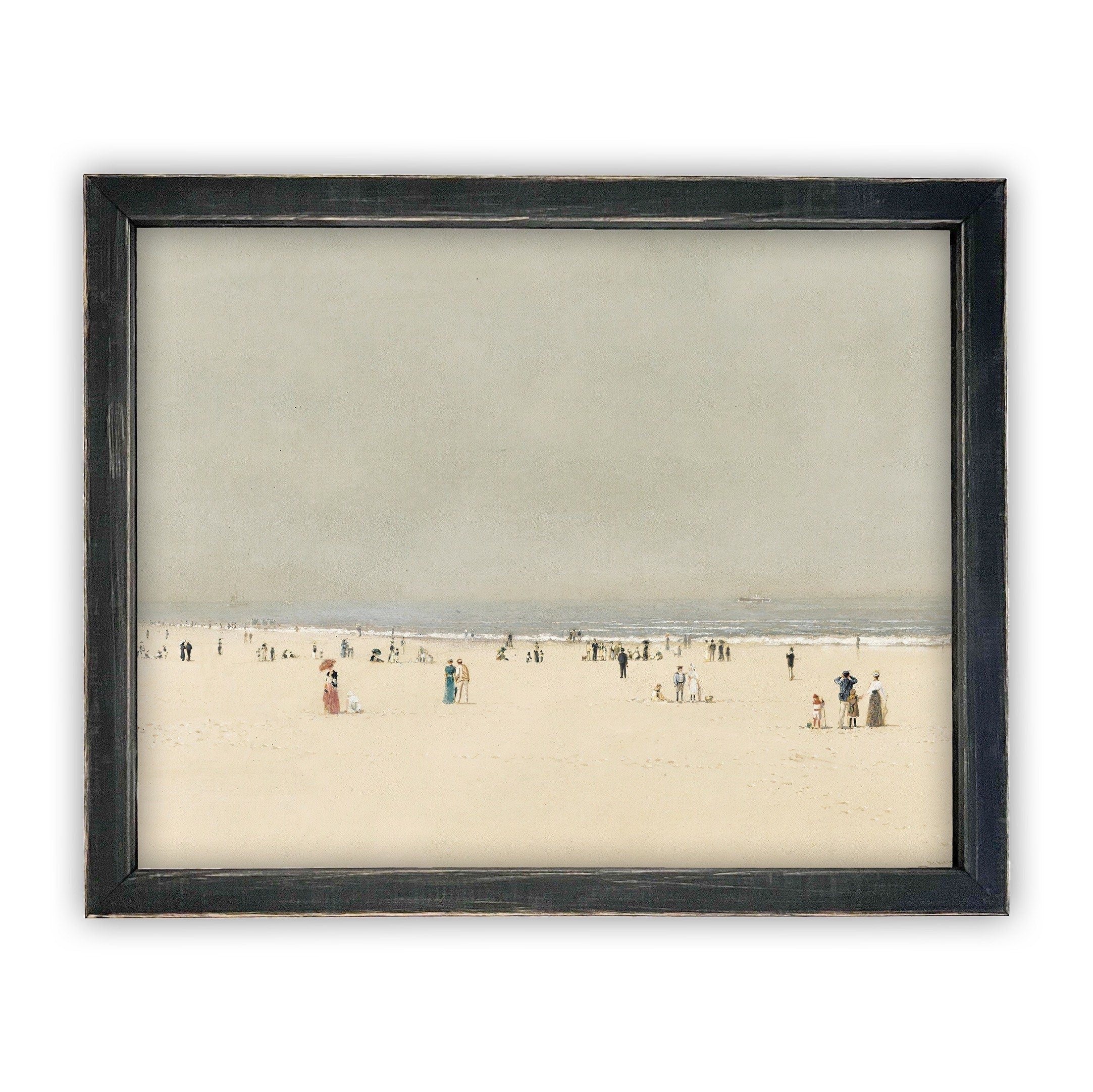 READY to SHIP 16x20 Vintage Framed Canvas Art #COAS-196